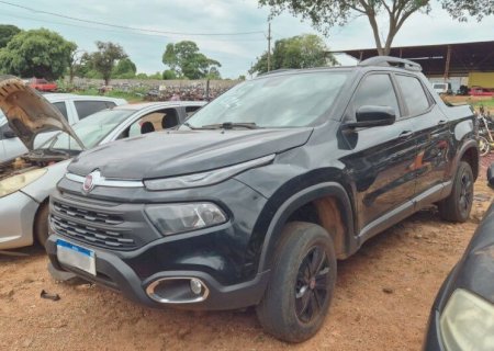 LEILÃO DO DETRAN-MS TEM FIAT TORO 2021 COM LANCE INICIAL DE R$ 24 MIL