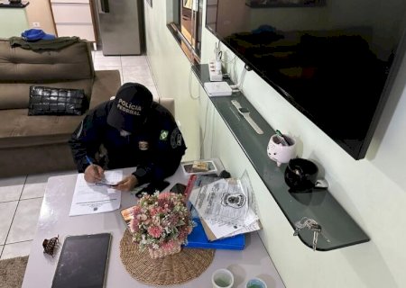 OPERAÇÃO CUMPRIU DOIS MANDADOS E INVESTIGA QUADRILHA VOLTADA AO DESCAMINHO