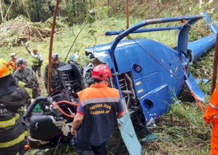 PILOTO DOURADENSE QUE SOBREVIVEU A QUEDA DE HELICÓPTERO TEM ALTA HOSPITALAR