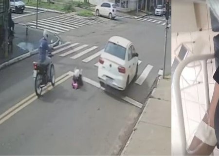 A 15 DIAS DO CASAMENTO, MOTOCICLISTA ACIDENTADA PRECISA DE AJUDA EM CAMPO GRANDE