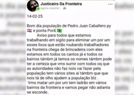 JUSTICEIROS DA FRONTEIRA: UM MÊS APÓS RETORNO, GRUPO EMITE ALERTA