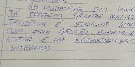FAMILIARES DE INTERNOS DA PED VALORIZAM MELHORIAS