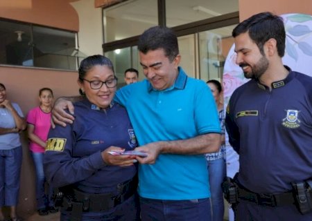 PREFEITURA DE DOURADOS ANUNCIA PATRULHA MARIA DA PENHA