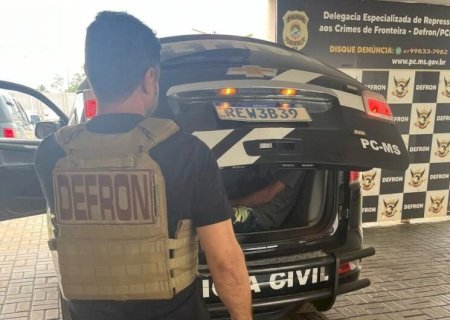 FORAGIDO POR ROUBO É PRESO NA 'FAVELINHA DO SANTA FELICIDADE' EM DOURADOS