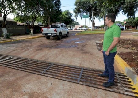 PRIMEIRA ETAPA DE OBRA QUE ACABARÁ COM ALAGAMENTOS É ENTREGUE EM DOURADOS