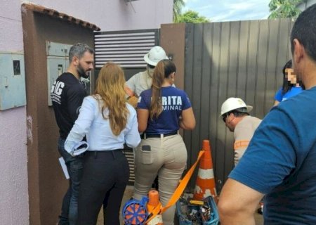 OPERAÇÃO CONTRA FURTO DE ENERGIA MAPEIA MAIS DE 20 IMÓVEIS E CONDUZ TRÊS À DELEGACIA