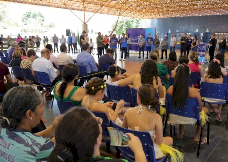 PROJETO QUE LEVA ESPORTE, LAZER E ARTE PARA ALUNOS DA REME É LANÇADO PELA PREFEITURA DE DOURADOS