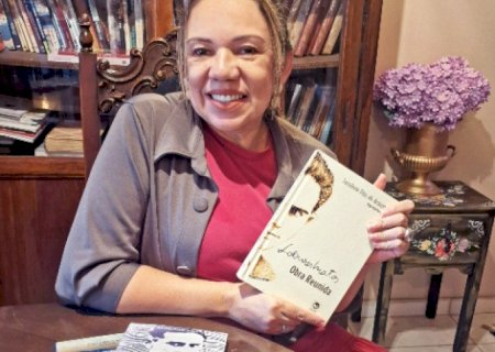 PROFESSORA LANÇA OBRA COM MATERIAL INÉDITO DE GRANDE NOME DA LITERATURA DE MS