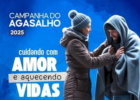 COM PREVISÃO DE INVERNO INTENSO, PREFEITURA DE DOURADOS LANÇA CAMPANHA DO AGASALHO NO DIA 8
