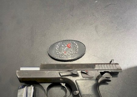 CASAL É PRESO COM PAPELOTES DE COCAÍNA E ARMA DE FOGO NA FRONTEIRA