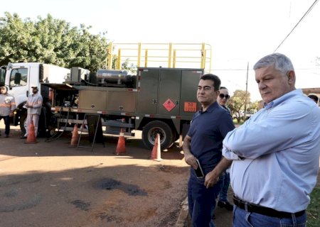 OPERAÇÃO TAPA-BURACO CHEGA AOS BAIRROS PORTALZINHO E VILA MARY EM DOURADOS