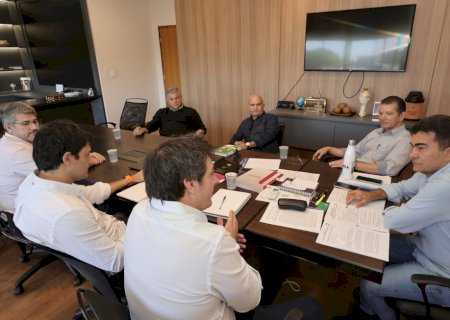 USINA DE BIODIESEL PROJETA MEGA INVESTIMENTO EM DOURADOS EM REUNIÃO COM PREFEITO MARÇAL FILHO