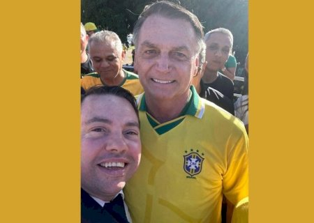 RODOLFO NOGUEIRA PARTICIPA DE NOVO ATO PELA ANISTIA AO LADO DE BOLSONARO