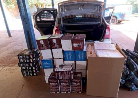 DURANTE OPERAÇÃO, POLÍCIA APREENDE CARGA DE CONTRABANDO