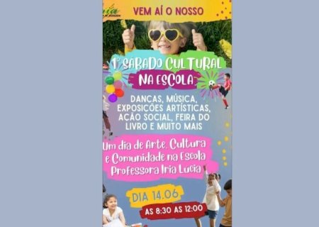 SÁBADO CULTURAL REÚNE COMUNIDADE EM ESCOLA DA REDE MUNICIPAL DE DOURADOS