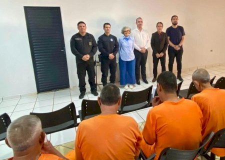JUNHO PRATA LEVA CIDADANIA E DIGNIDADE AO PRESÍDIO COM O MAIOR NÚMERO DE IDOSOS EM MS