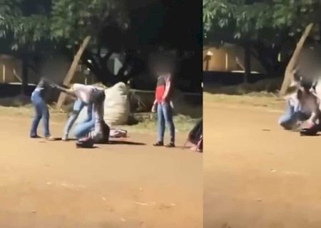 ADOLESCENTE É ATACADA A FACADAS POR COLEGA EM SAÍDA DE ESCOLA