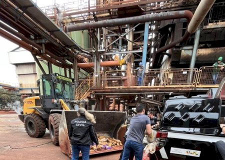 QUASE UMA TONELADA DE DROGAS É INCINERADA EM FÁTIMA DO SUL