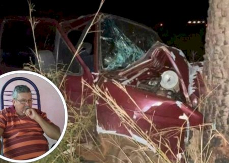 IDOSO QUE DIRIGIA CAMINHONETE QUE BATEU EM ÁRVORE MORRE EM HOSPITAL
