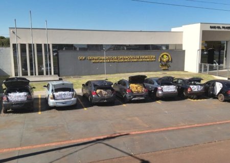 OPERAÇÃO CONJUNTA APREENDE MAIS DE R$ 26 MILHÕES EM MERCADORIAS E VEÍCULOS ILEGAIS