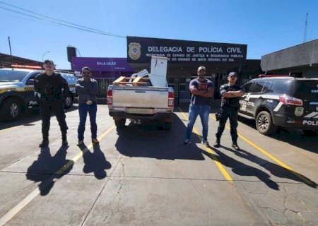 PRODUTOS FURTADOS SÃO RECUPERADOS EM AÇÃO POLICIAL CONJUNTA