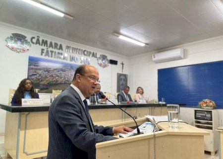 BARBOSINHA É DIPLOMADO EM FÁTIMA DO SUL