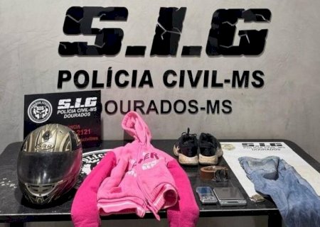 HOMEM É PRESO EM FLAGRANTE APÓS FURTAR LOJA DE PRODUTOS COUNTRY EM DOURADOS