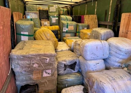 PRODUTOS ILEGAIS AVALIADOS EM R$ 5 MILHÕES SÃO APREENDIDOS EM MS