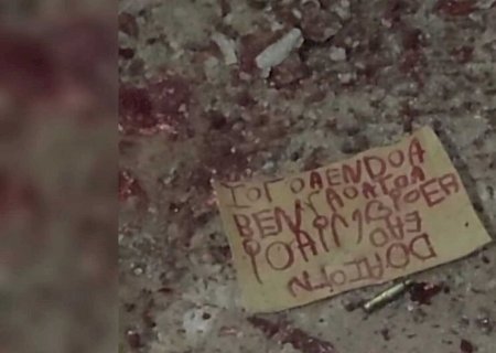 DESENHO DE CRIANÇA É CONFUNDIDO COM MENSAGEM DE ATENTADO NA FRONTEIRA