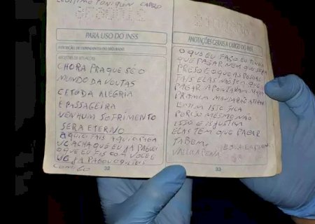 MORTO PELA POLÍCIA, HOMEM HAVIA DEIXADO RECADO ESCRITO PARA EX-PATRÃO