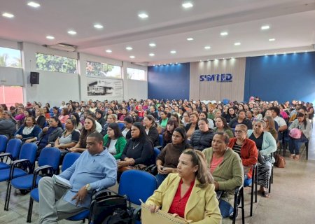 PREFEITURA DE DOURADOS CAPACITA PROFESSORES PARA ESCOLAS MUNICIPAIS EM TEMPO INTEGRAL
