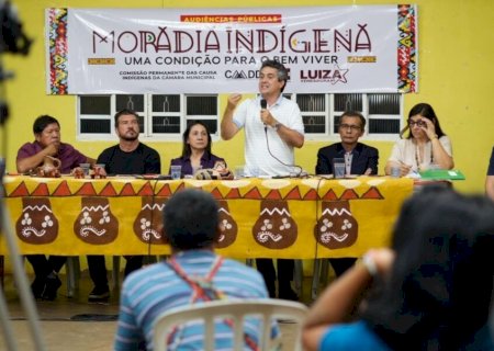EM AUDIÊNCIA NA ALDEIA ÁGUA BONITA, LANDMARK REFORÇA DEMANDAS POR MORADIA E POLÍTICAS PÚBLICAS PARA INDÍGENAS