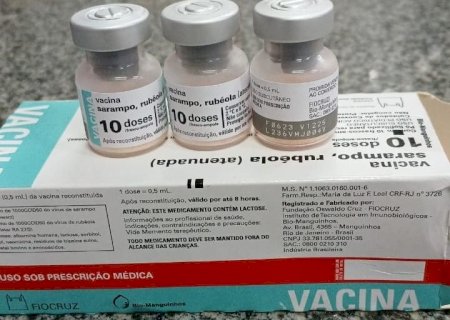 PREFEITURA DE DOURADOS MANTÉM VACINAÇÃO CONTRA SARAMPO APÓS BAIXA PROCURA NO DIA D
