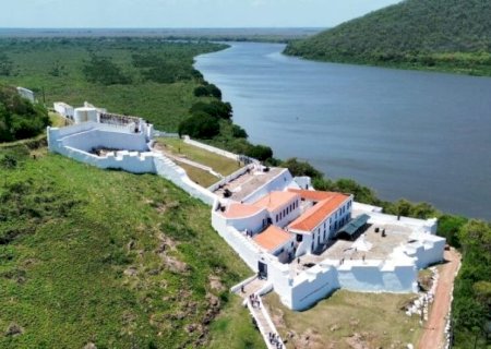 SÍMBOLO DE MS, FORTE COIMBRA SERÁ RESTAURADO AOS 250 ANOS