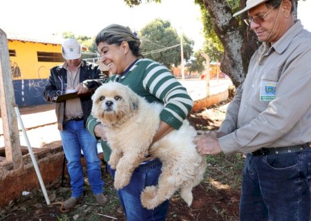 PREFEITURA DE DOURADOS SEGUE COM VACINAÇÃO ANTIRRÁBICA ITINERANTE EM SETEMBRO