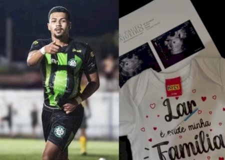 JOGADOR DE MS DEDICA GOL A FILHO, MAS ESPOSA PERDE GESTAÇÃO APÓS HOMENAGEM