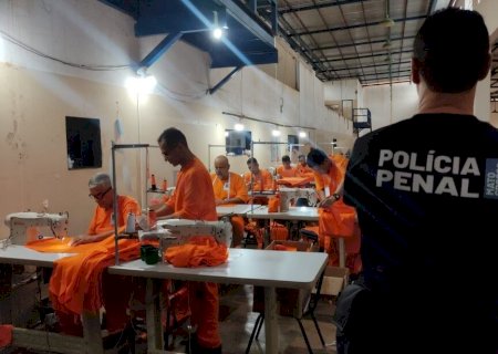 MAIS DE 6 MIL PRESOS DE MS TRABALHAM DENTRO E FORA DAS UNIDADES PRISIONAIS
