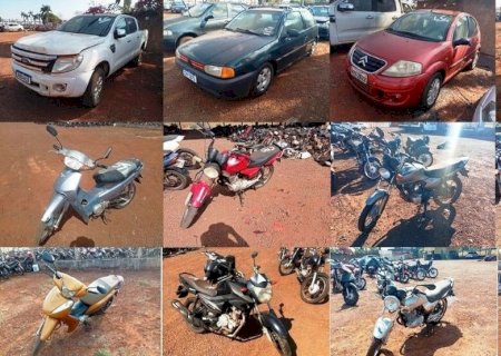 DETRAN LEILOA 13 CARROS E 96 MOTOS EM DOURADOS