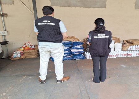 EM DOURADOS, VIGILÂNCIA SANITÁRIA APREENDE 659 ITENS VENCIDOS EM EMPRESA DE ALIMENTOS