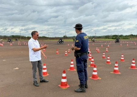 INSPETOR CABRAL DESTACA IMPORTÂNCIA DO CURSO DE MOTOCICLISTA BATEDOR PARA AGENTES DA SEGURANÇA