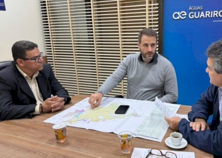 ARTICULAÇÃO DE LANDMARK DESTRAVA OBRAS E TIRADENTES VAI TER 100% DA REDE DE ESGOTO EM 2026