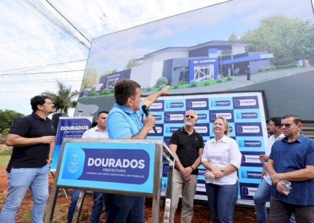 PREFEITURA DE DOURADOS INICIA CONSTRUÇÃO DE MODERNA UNIDADE DE SAÚDE DO JARDIM DOS ESTADOS