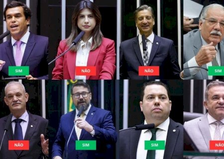 QUATRO DOS OITO DEPUTADOS DE MS VOTAM PARA REDUZIR CADEIA DE BOLSONARO