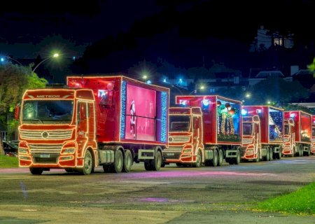 CARAVANA DE NATAL DA COCA-COLA VAI PASSAR EM 3 MUNICÍPIOS DE MS; CONFIRA