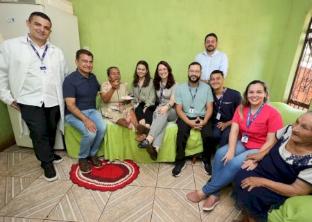 PROGRAMA DA PREFEITURA DE DOURADOS EVITA QUE PACIENTE AMPUTE O PÉ E PREFEITO CELEBRA RECUPERAÇÃO
