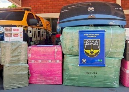 POLICIA MILITAR RODOVIÁRIA APREENDE MERCADORIAS IRREGULARES DURANTE FISCALIZAÇÃO EM DOURADOS