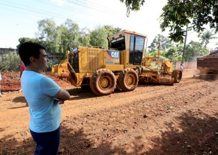 PREFEITURA DE DOURADOS CHEGA À FASE FINAL DE CASCALHAMENTO E RESGATA MOBILIDADE NA CAMPINA VERDE