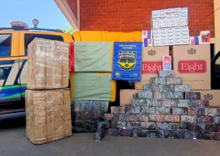 MERCADORIAS CONTRABANDEADAS SÃO APREENDIDAS NA RODOVIA MS-379
