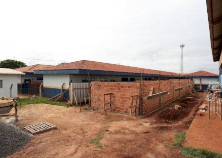 PREFEITURA DE DOURADOS AVANÇA COM OBRA DE NOVAS SALAS DE AULA NO JARDIM GUAICURUS