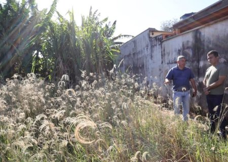 PREFEITURA DE DOURADOS INICIA LIMPEZA DE TERRENOS BALDIOS APÓS DESCUMPRIMENTO DE NOTIFICAÇÕES